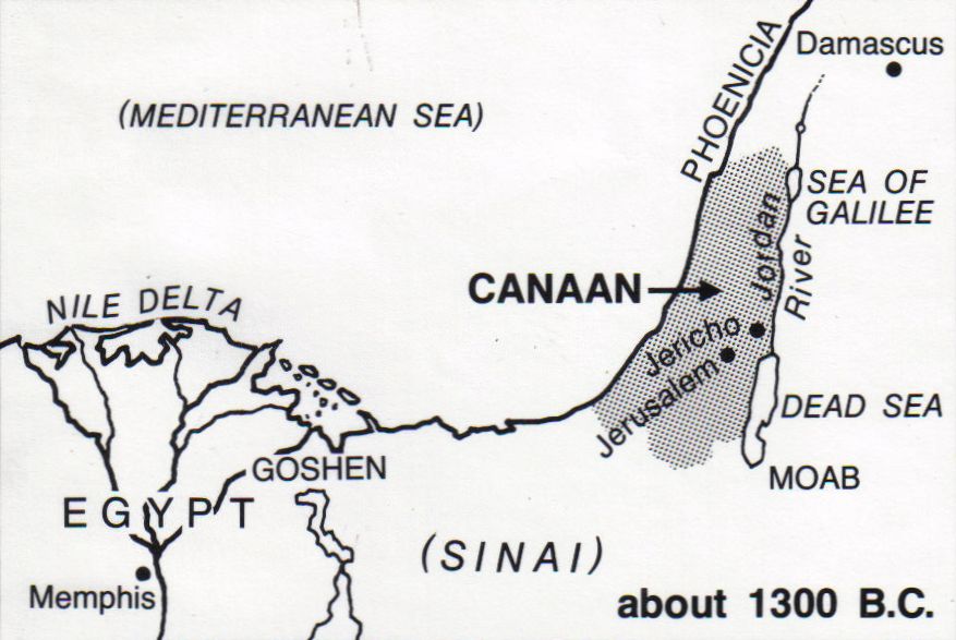 Kanaan - By Pearson Scott Foresman [Public domain], via Wikimedia Commons
